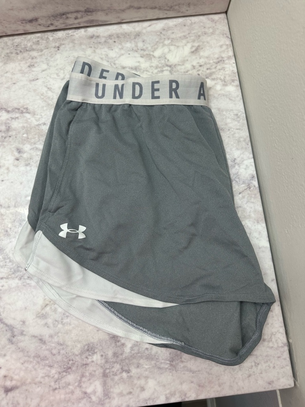 Under Armour Gray Running Shorts